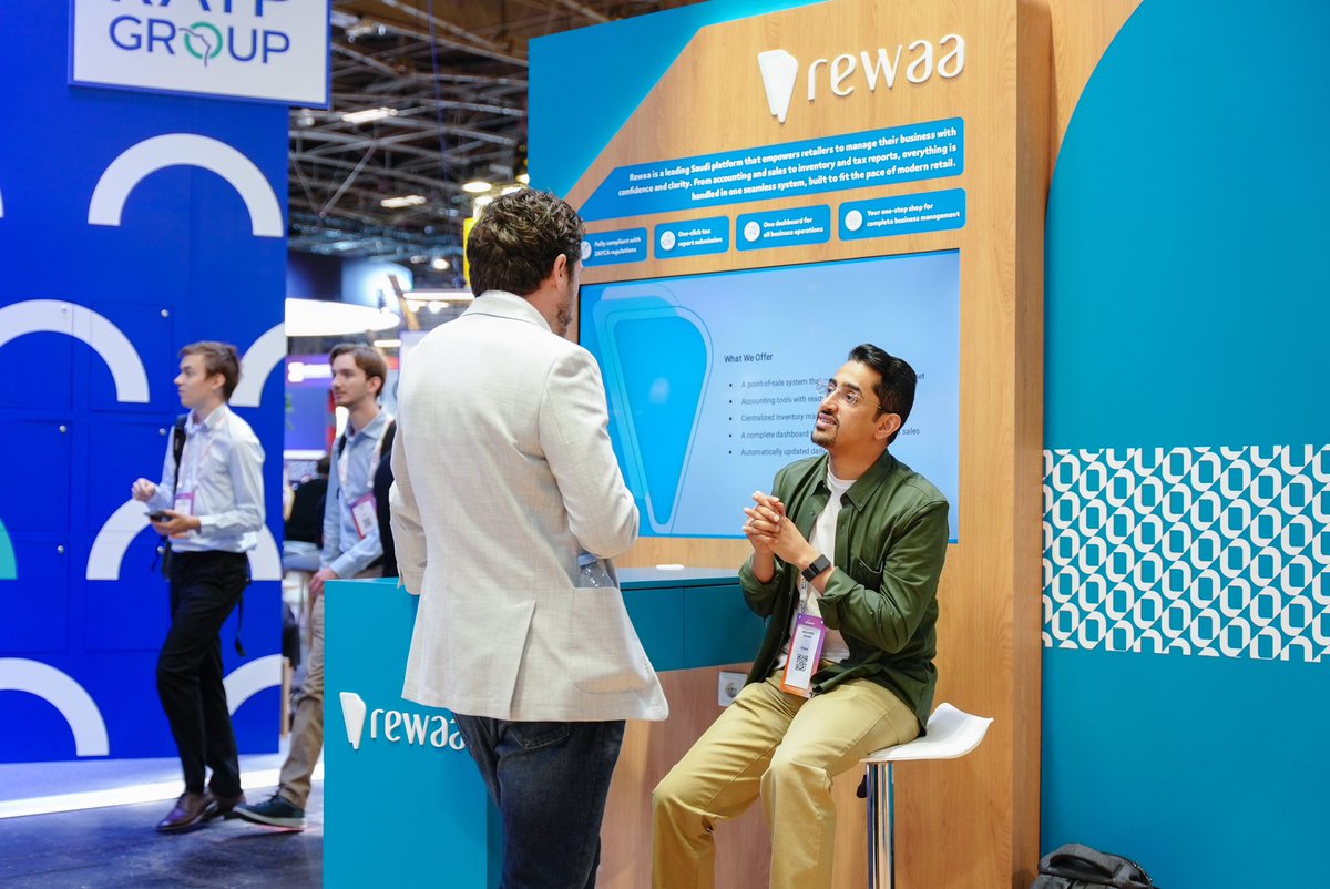 MonshaatSA's tweet image. ابتكارات سعودية نوعية وشركات ناشئة تشارك في #VivaTech لتعرض تجارب ناضجة تواكب التوجهات العالمية وتسعى نحو الريادة والمليارية.