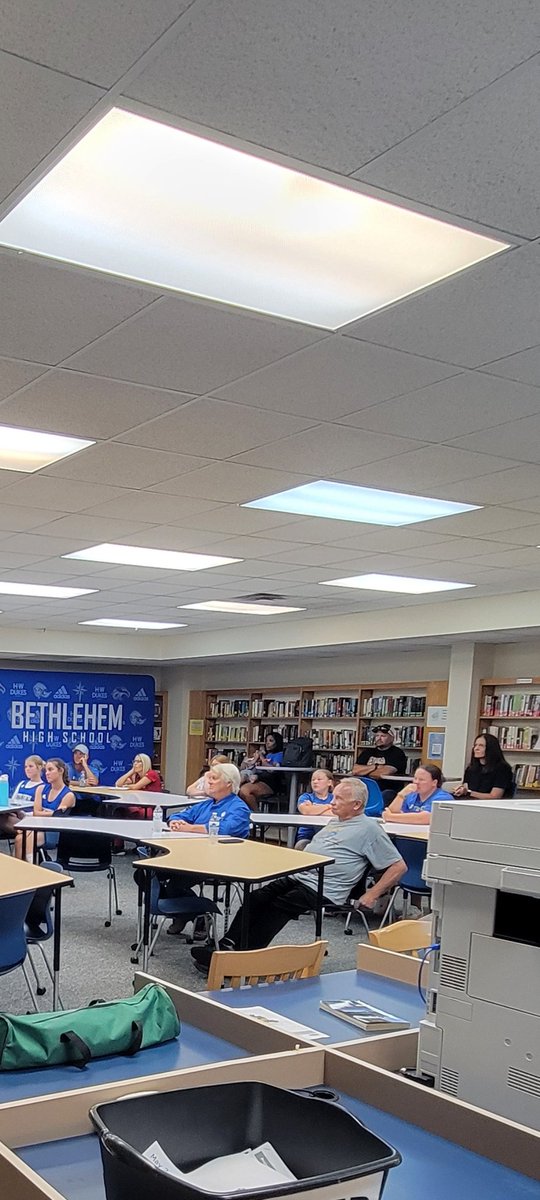 Thanks to all of the players, parents, administrators, and Banshee fans that came out to our meet and greet with Coach Wathen Wednesday evening. He laid out a framework that sounds both promising and exciting. We are looking forward to our new-look Banshees!