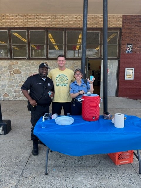PPD 8th District (@ppd08dist) on Twitter photo On Thursday Captain DeBlasis, 8th District community team, and <a href="/PhilaParkandRec/">Philadelphia Parks & Recreation</a> Kevin, leader from Torresdale Rec hosted "water ice with a cop" This event sponsored by <a href="/RitasItalianIce/">Rita's Italian Ice</a> of Academy Plaza was a huge success! On Thursday Captain DeBlasis, 8th District community team, and <a href="/PhilaParkandRec/">Philadelphia Parks & Recreation</a> Kevin, leader from Torresdale Rec hosted "water ice with a cop" This event sponsored by <a href="/RitasItalianIce/">Rita's Italian Ice</a> of Academy Plaza was a huge success!