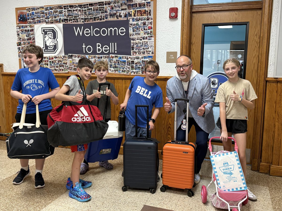G Curtis BMS Principal (@geoffcurtis) on Twitter photo Bell is doubling down on spirit today! 💙🐾 It’s Bell Swag Day and Anything But a Backpack Day 🎒❌ — whatever works for you, Bulldogs! 🚪🛒🪑 Let’s see that creativity! 😎 #BellSpirit <a href="/chappaqua_csd/">Chappaqua Central School District</a> Bell is doubling down on spirit today! 💙🐾 It’s Bell Swag Day and Anything But a Backpack Day 🎒❌ — whatever works for you, Bulldogs! 🚪🛒🪑 Let’s see that creativity! 😎 #BellSpirit <a href="/chappaqua_csd/">Chappaqua Central School District</a>