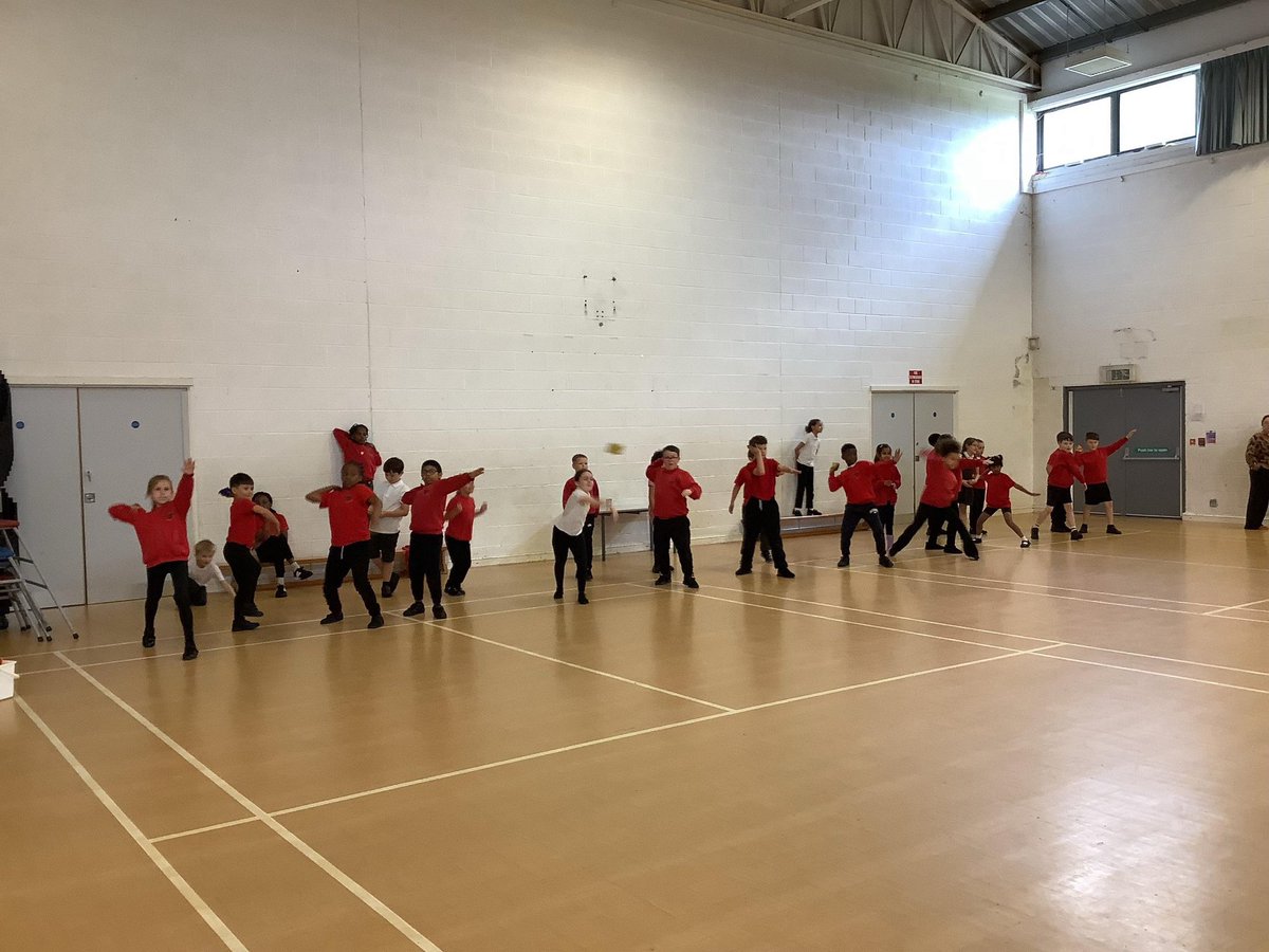 It’s #athletics season and children in Maple Class are getting some practice in before Sports Day! Here they are learning how to throw a #shotput! #physicaleducation