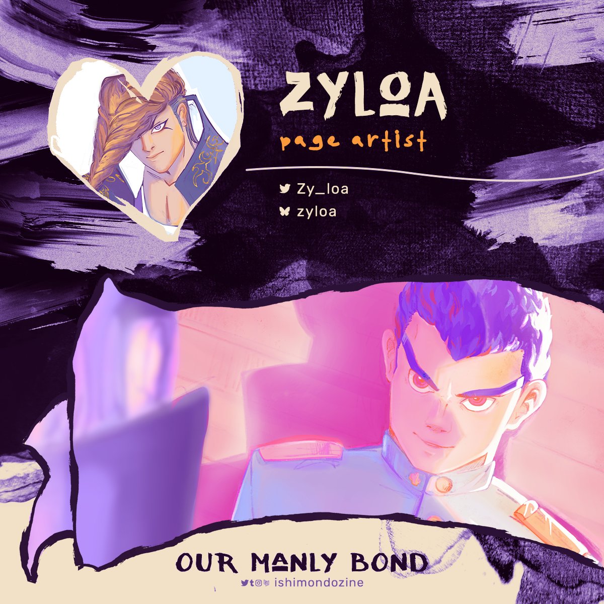 ishimondozine's tweet photo. Next page artist is @Zy_loa!

I was introduced to the wonderful world of Danganronpa by a friend only last year and I blasted through all three games - what a crazy experience! It was love at first sight with Mondo, I am very excited to be able to draw him and Taka for this zine https://t.co/sjiTKuLlfA