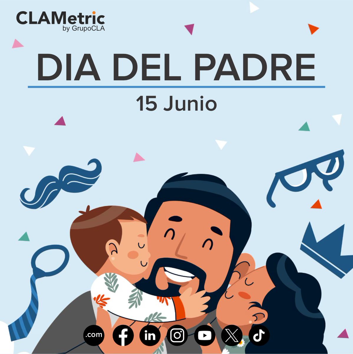 GrupoCLA's tweet photo. Te desamos un feliz día del Padre!👨🏻 https://t.co/mxgE3ckNHj