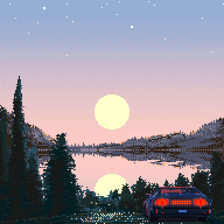 friday routine
park the lambo by the lake
listen to the birds chirping
water moving 
watch the sunset
bask in the glory of universe