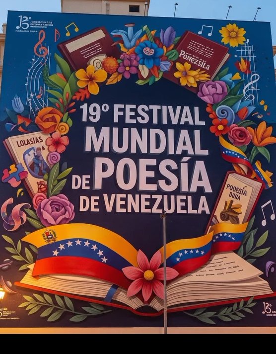 RAMON REYES (@framonreyes) on Twitter photo Estamos a pocas horas de iniciar con el *19°no. Festival Mundial de Poesía Venezuela* que se realizará del 14 al 20 de julio de 2025.
- #PoesiaMundialPorLaPaz
#ECOS
<a href="/adelso_car/">Adelso Carvajal</a>
<a href="/DONKANDAVILA/">DONKAN DAVILA</a> <a href="/FojandoAcero/">Dracarys</a> <a href="/YriadS/">Dairy Sibrian</a> <a href="/LaBunkeB/">Thania la Merideñita</a> <a href="/ANTIDOTOyVenen0/">ZurdaRegia 💓</a> <a href="/RonaldRTC/">Ronald Tovar RTC</a> <a href="/AnaGPinto1/">Ana G Pinto</a> <a href="/ANNAVENCEDORA/">ANNA DADDIO</a> Estamos a pocas horas de iniciar con el *19°no. Festival Mundial de Poesía Venezuela* que se realizará del 14 al 20 de julio de 2025.
- #PoesiaMundialPorLaPaz
#ECOS
<a href="/adelso_car/">Adelso Carvajal</a>
<a href="/DONKANDAVILA/">DONKAN DAVILA</a> <a href="/FojandoAcero/">Dracarys</a> <a href="/YriadS/">Dairy Sibrian</a> <a href="/LaBunkeB/">Thania la Merideñita</a> <a href="/ANTIDOTOyVenen0/">ZurdaRegia 💓</a> <a href="/RonaldRTC/">Ronald Tovar RTC</a> <a href="/AnaGPinto1/">Ana G Pinto</a> <a href="/ANNAVENCEDORA/">ANNA DADDIO</a>