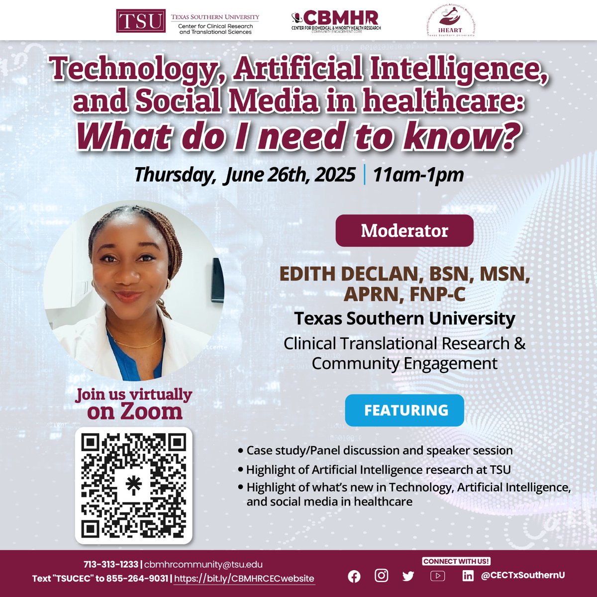 TSU's CBMHR - Community Engagement Core tweet media