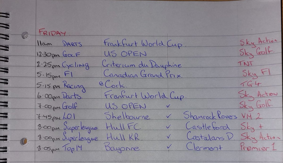 timesthrowin's tweet image. Ladies and Gentlemen, the panic is over!
THE PEN IS BACK!! 🖊️
Now go forth and enjoy all the sport the weekend has to offer. My hand needs a rest 😎