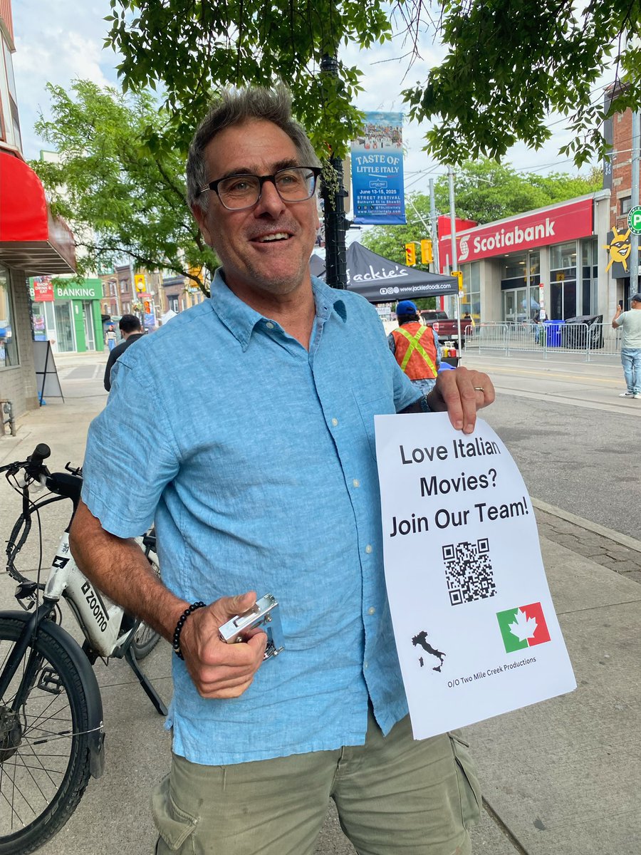 Fun facts Friday <a href="/TOLittleItaly/">Little Italy</a> let’s go Street Festival 2025.  Entering the pasta eating contest <a href="/PalmaPasta/">Palma Pasta</a> #FunFriday #italianstreetfestival #italianmovie