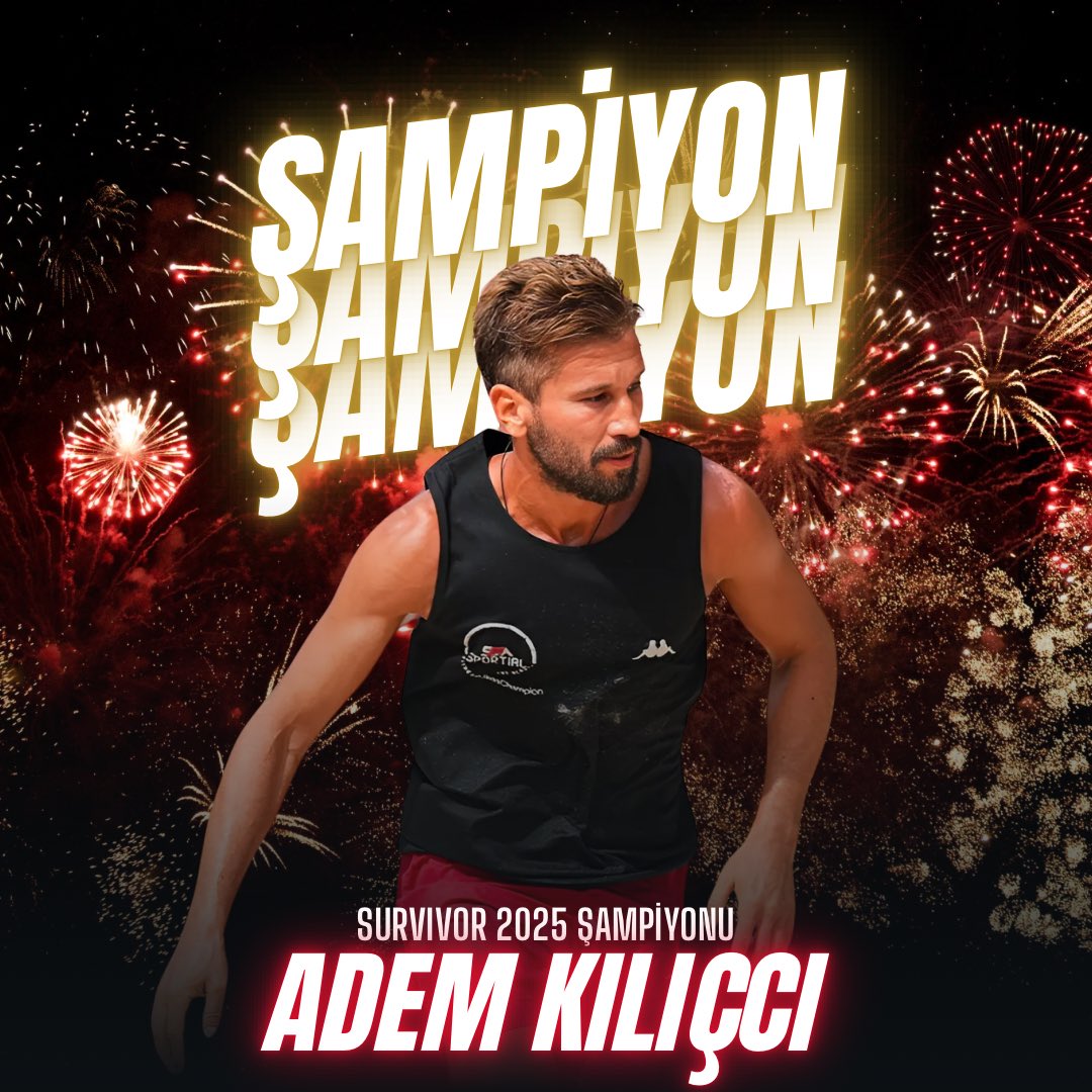 Survivor 2025 Şampiyonu
🏆 ADEM KILIÇCI
#Survivor2025 #SurvivorAllStar2025 #survivorpanorama #survivorekstra #13Haziran