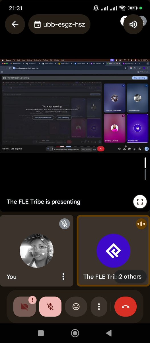 GoodnessOnu_'s tweet image. It was an amazing time with my family @thefletribe , we talked on how to move the community forward ⏩.

It&apos;s a pleasure working with you all.
#TheFLETribe
#Tech4All
