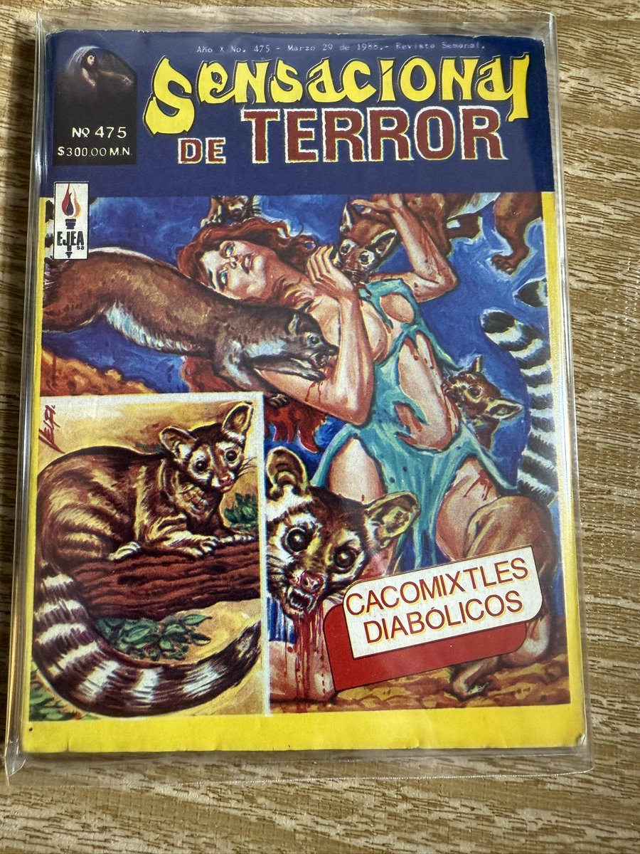 U_Horrorwitz's tweet photo. La máxima expresión del Mexican pulp! https://t.co/NgAoK5nhMh