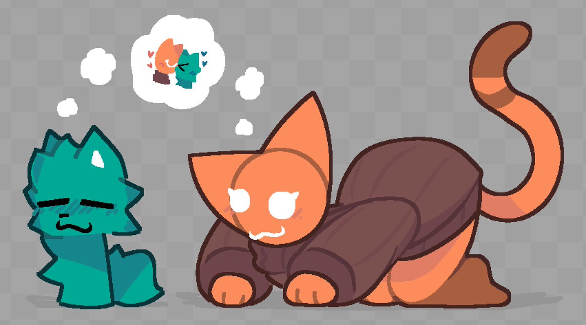 carefully analyzing her prey