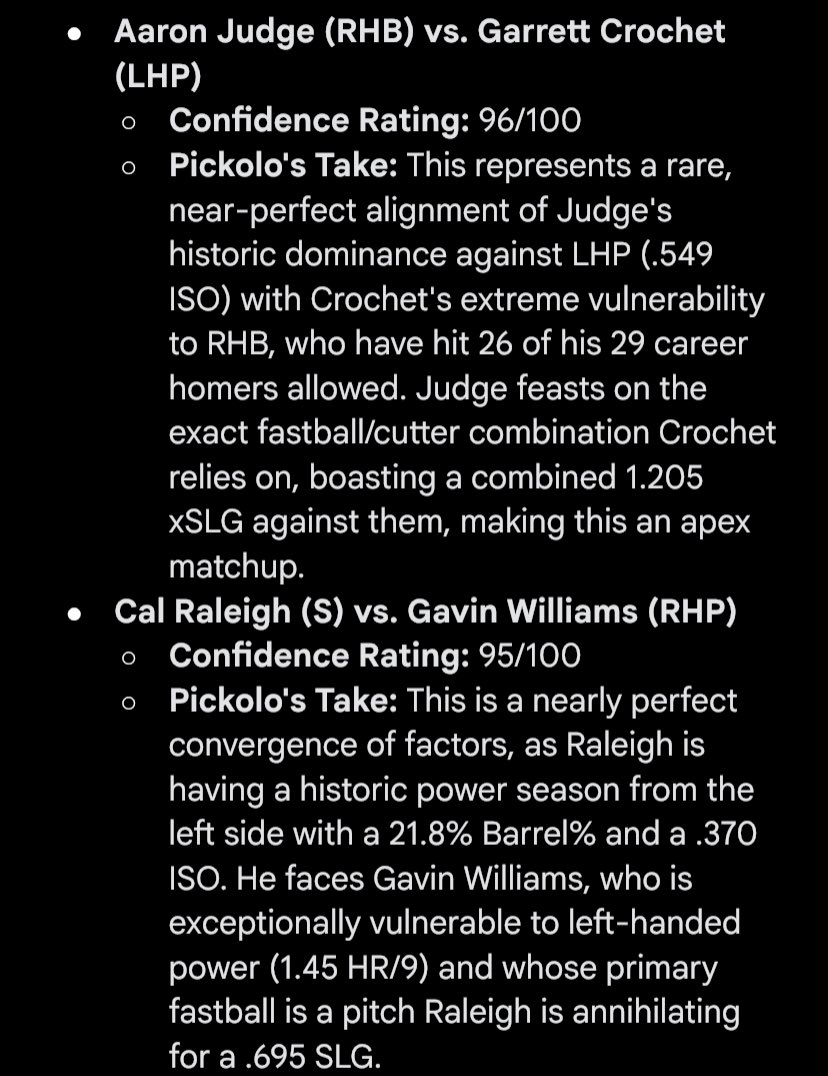 Pickolopicks's tweet photo. ⚾🔥 PICKOLO’S HOME RUN LIST🔥⚾

📅 JUNE 13, 2025 | FULL EDITION🧟

LIKE, COMMENT, AND SHARE 👍

1/3 https://t.co/xi3PuBrRWf