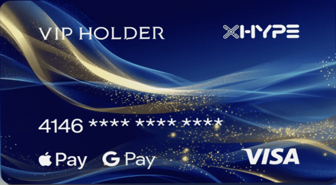 23_toney's tweet image. Hoy ha lanzado XHYPE su nueva tarjeta xkard VIP HOLDER. 

Sin KYC 😊 #ZeroData 🤤

La que mejor calidad/precio tiene hasta el momento 👌🏼

Características 🧵 sigue 👇🏼