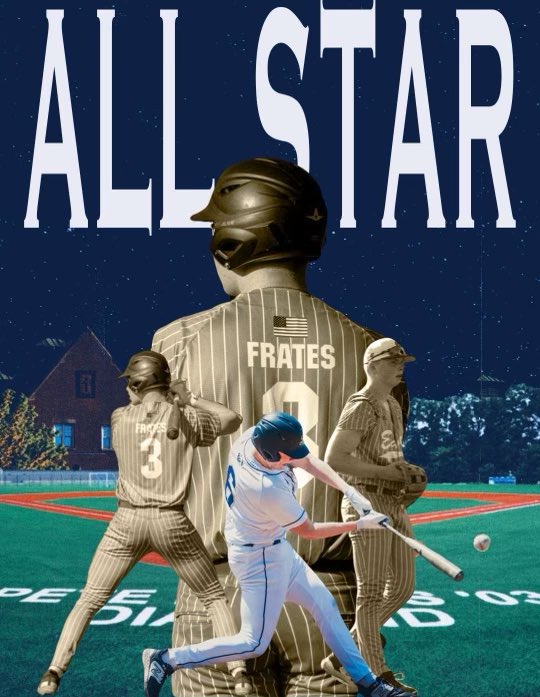 Congratulations to James Willett SJP 25’ who was named a Catholic Conference Allstar. Jimmy was a 3 year starter for us at 3rd base and named a Captain this season. Jimmy hit .391 and will continue his baseball career at Bowdoin College #6