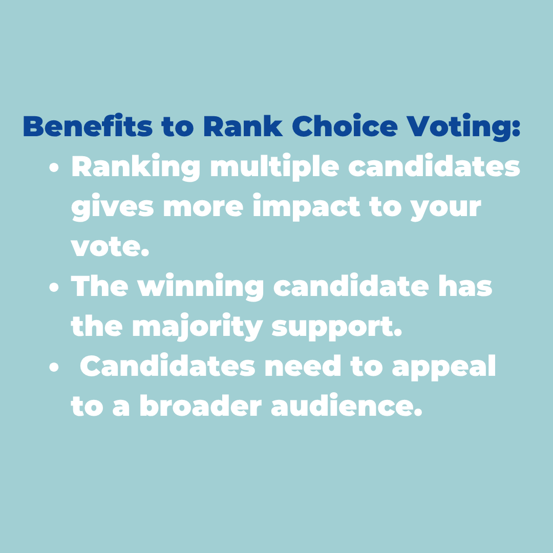 🍨Why settle for 1 scoop when you can have 5!  

NYC will be voting on Mayor and other City offices using Ranked Choice Voting.  You can rank up to 5 candidates in order of preference. Because democracy, like ice cream, is better with options! Learn more: bit.ly/4e0fYEM