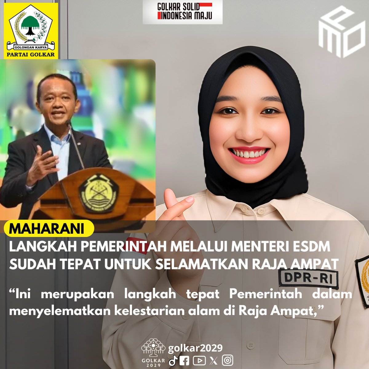 Golkar 2029 tweet media