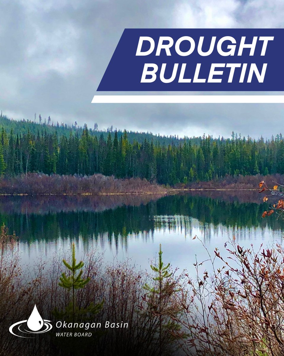 📣 Heads up, Okanagan! Summer is heating up, and so is the need for water wisdom.

We've got the current conditions for five Okanagan communities and more in our first Drought Bulletin of the 2025 season.

➡️Check it out here: lnkd.in/gZa_qSD6