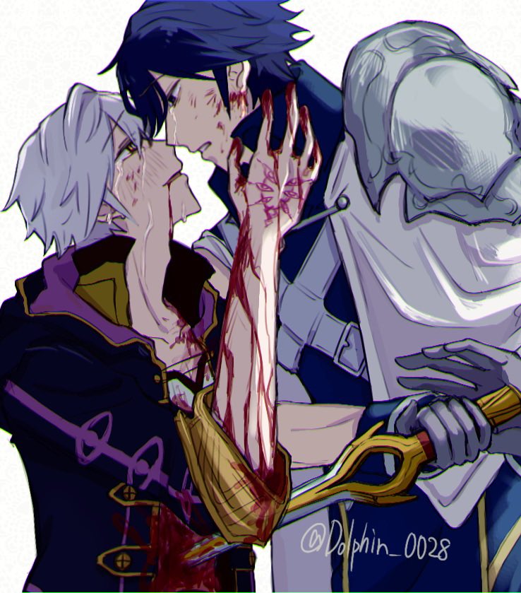 Dolphin_0028's tweet photo. 泣かないで #Chrobin https://t.co/DhxWlmrgw4