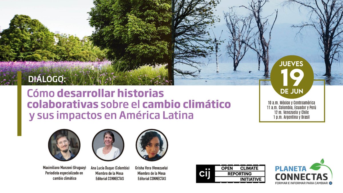 🤔 ¿Cubres temas ambientales o de cambio climático?

Conoce experiencias de periodistas que han realizado y editado historias transnacionales.

🗓 19 de junio | ⏰ 11:00 a. m. (hora 🇨🇴)
Inscríbete aquí. ⬇️

connectas.org/eventos/como-d…