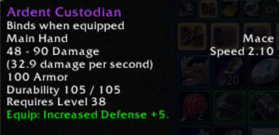 BP_Oil_Chill's tweet image. A blessing for my naked rogue? #MaceSpec

#WoWClassic #HardcoreWoW