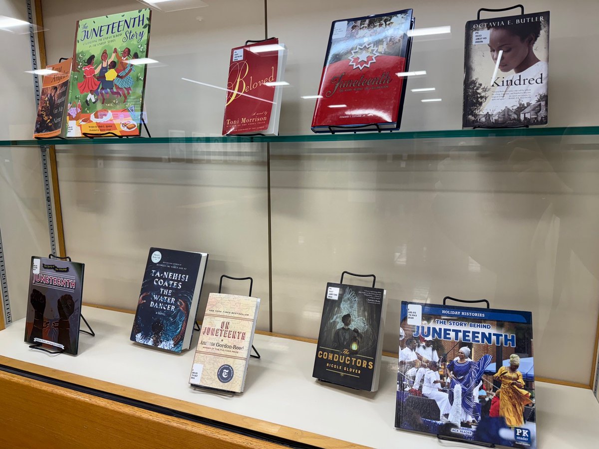 We have new book displays at the <a href="/iunorthwest/">IU Northwest (IUN)</a> library! These displays cover Juneteenth and Pride Month for this year. #IUN