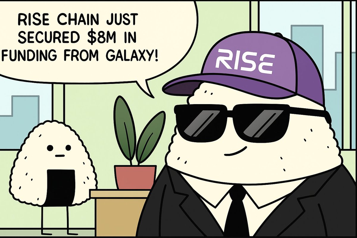 Rise Chain is truly on the rise — sharp, bold, and backed by vision. Securing $8M from Galaxy shows just how much confidence the future holds.

<a href="/rise_chain/">RISE</a> 
<a href="/rise_ecosystem/">RISE Ecosystem</a> 
<a href="/0xxenonicle/">thaiji 🍚⛓️ (rise up arc)</a> 
<a href="/galaxyhq/">Galaxy</a>