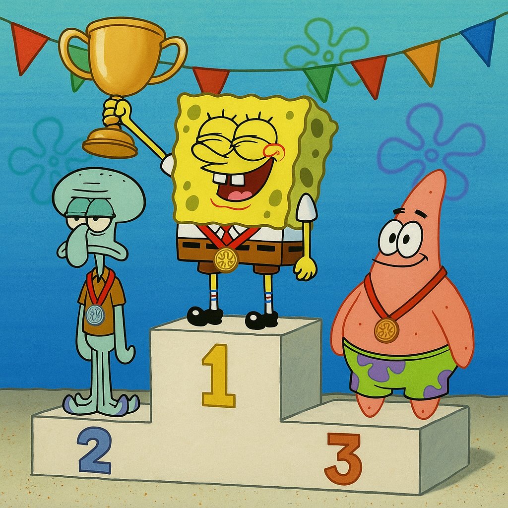 BOB__on__SOL's tweet photo. 🏆 The winners have been crowned but everyone’s a champ in the $BOB universe.

This is just the beginning...
More fun, more chaos, and more $BOB activities are coming your way.
Stay tuned, hold tight, and remember: with $BOB, the real games are only starting! 🚀💥 https://t.co/F7NKkPIxNH