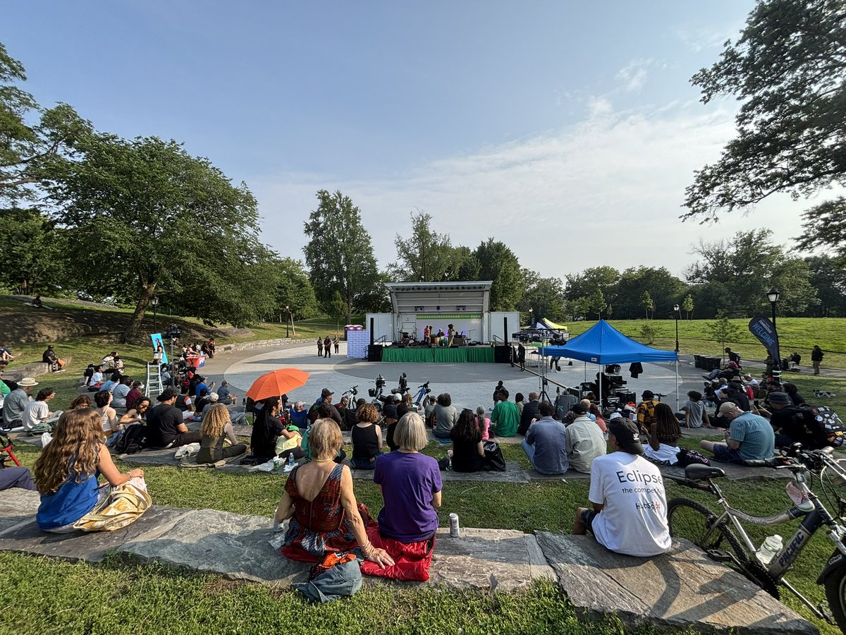 We’re at the Gil Scott-Heron Amphitheater in St. Mary’s Park for a FREE celebration of the life of Gil Scott-Heron. Come on down!
