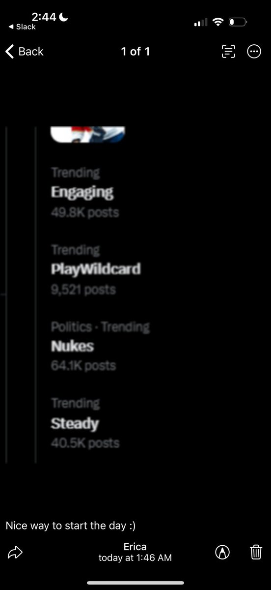 Disregard the nukes and look at this magical moment