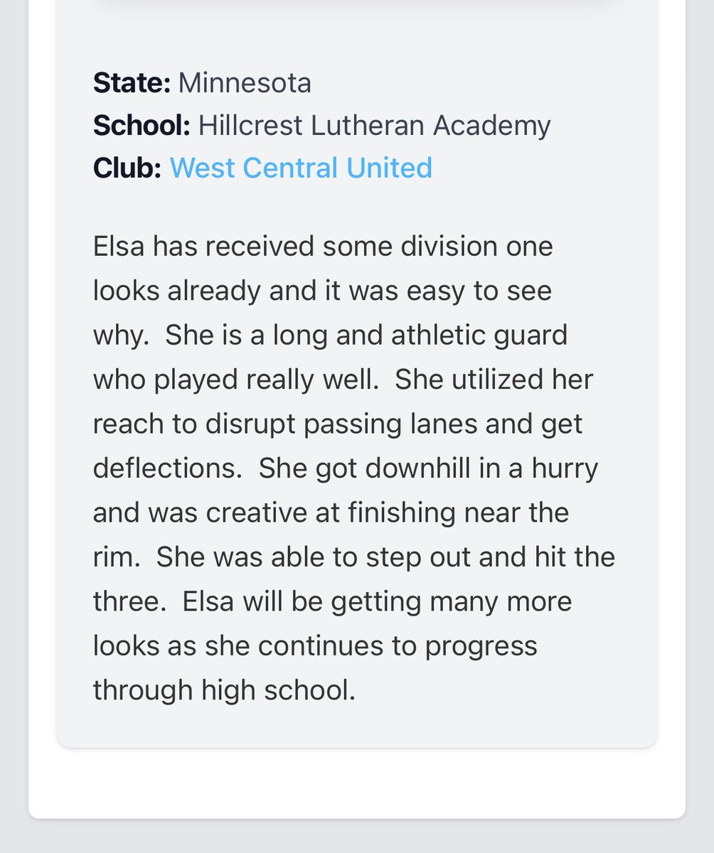 Elsa Retzlaff (@elsaretzlaff10) on Twitter photo Thanks <a href="/freddy_coleman/">Freddy Coleman</a> and <a href="/sanfordhoopsfgo/">Sanford Sports Academy - Basketball Fargo</a> for a great afternoon of basketballl competing against top players! And thank you <a href="/CoachBensonND/">Mike Benson</a> for the write-up!
<a href="/WCUgirlshoops/">West Central United Girls</a> <a href="/JakeSmith232/">jake smith</a> Thanks <a href="/freddy_coleman/">Freddy Coleman</a> and <a href="/sanfordhoopsfgo/">Sanford Sports Academy - Basketball Fargo</a> for a great afternoon of basketballl competing against top players! And thank you <a href="/CoachBensonND/">Mike Benson</a> for the write-up!
<a href="/WCUgirlshoops/">West Central United Girls</a> <a href="/JakeSmith232/">jake smith</a>