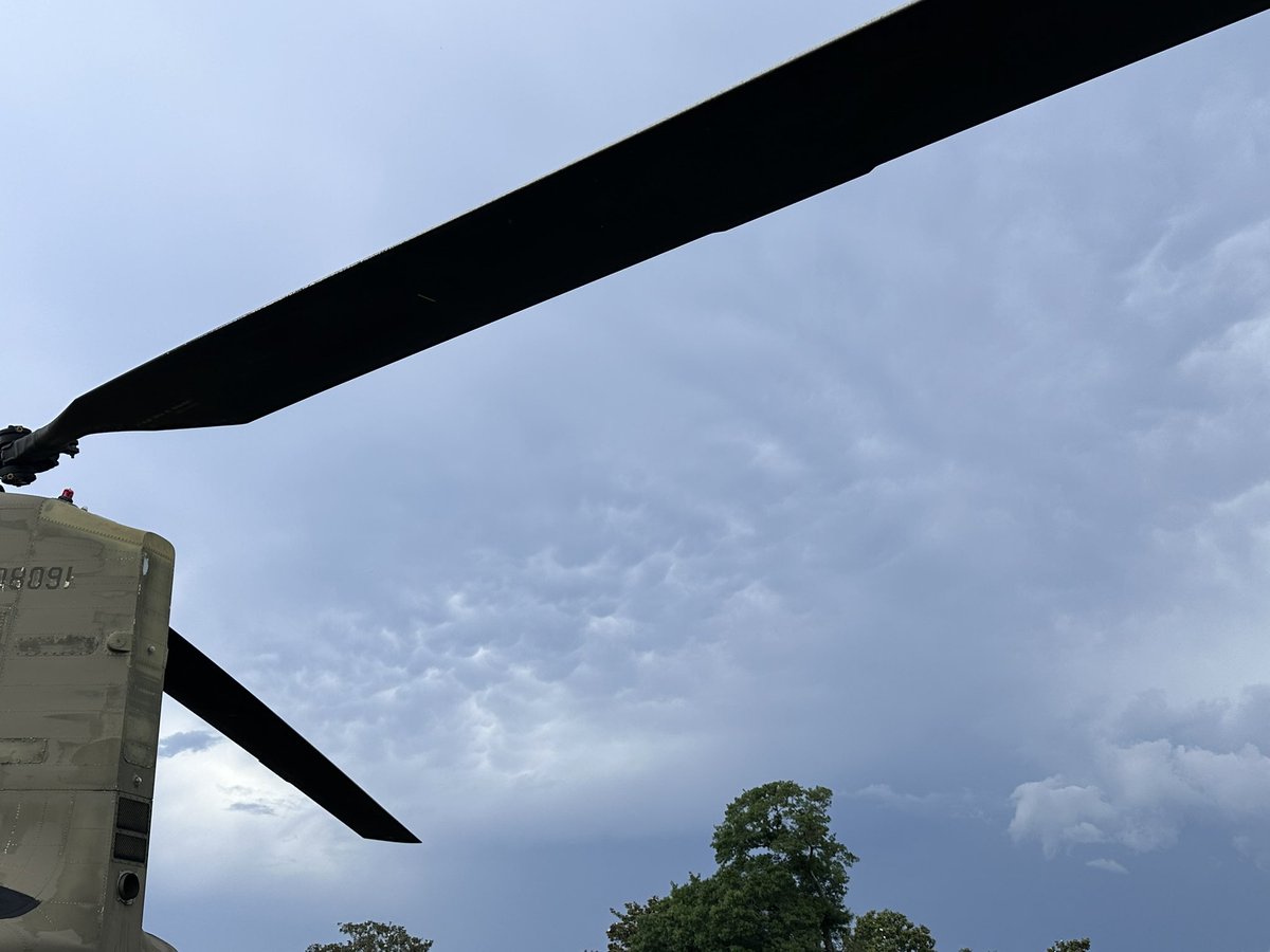 Mammatus over Fort Novosel/Fort Rucker, Alabama.