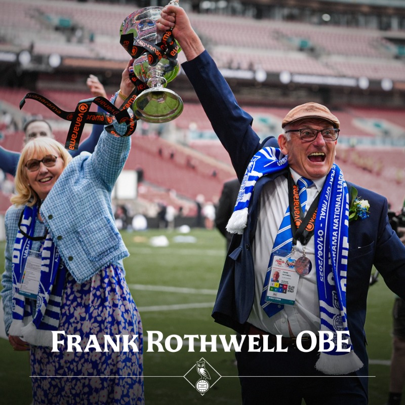 Congratulations Frank from everyone at Oadid. #oafc