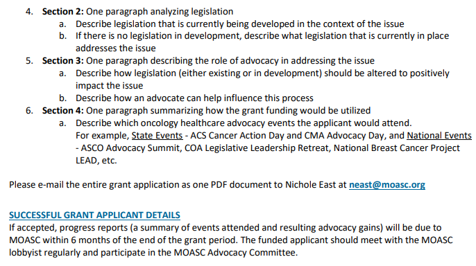 Opportunity Alert! MOASC is supporting the next generation of physician advocates!  We're funding a young oncologist passionate about healthcare advocacy, covering travel to key local &amp; national advocacy events. Apply by July 25th! More info: moasc.org/meetinginfo.ph…
#MOASC