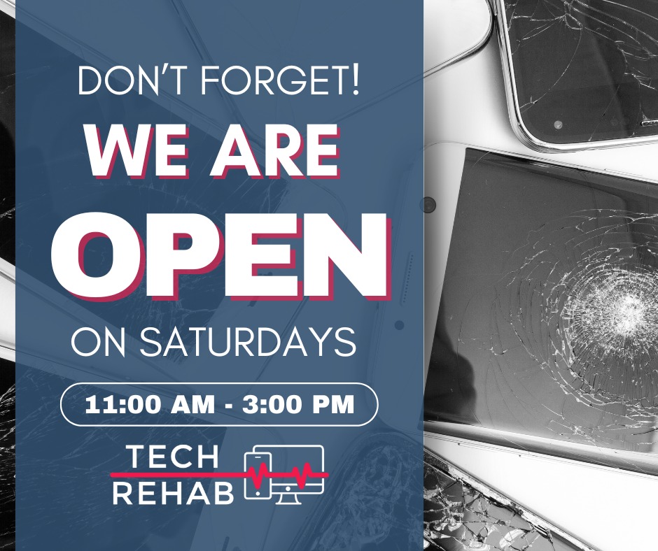 TechRehabAMA's tweet image. Weekend tech issues? We’ve got you covered. 😎
Stop by on Saturdays from 11 AM–3 PM—our experts are here to fix your phone, laptop, and more.

📍 4141 SW 34th Ave
📲 806-553-0527
🌐 mytechrehab.com

#TechRehab #DeviceRepairAmarillo #WeekendRepairs #FixItFast