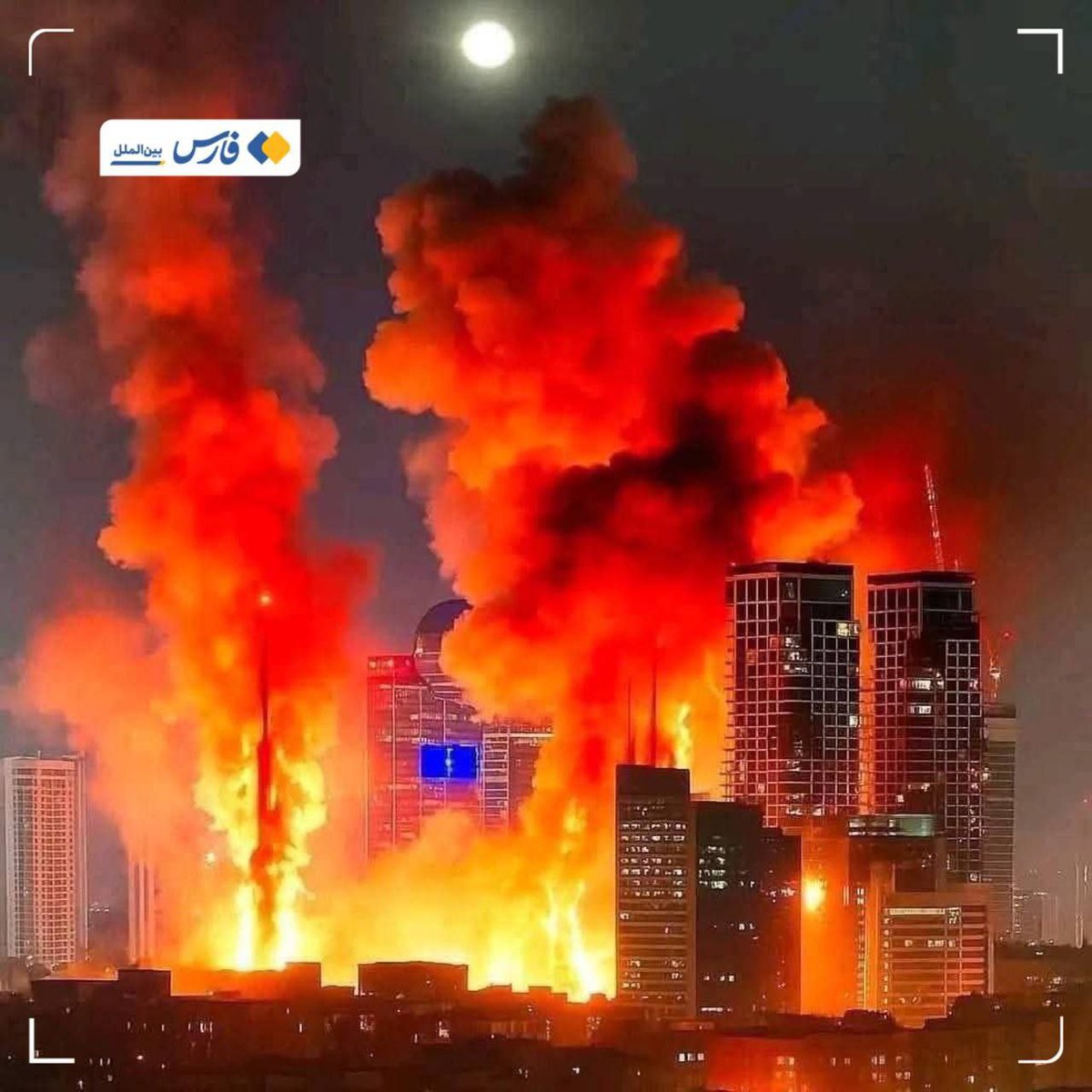 Tel Aviv is burning 🚀💥💥