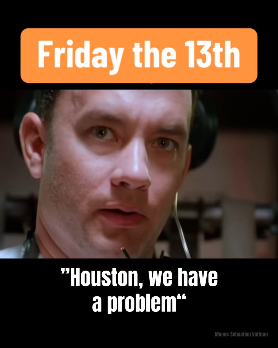 “Houston, we’ve had a problem.”

It was April 13, 1970 — a Monday. But many forget that Apollo 13, NASA’s third crewed mission intended to land on the Moon, was launched on Saturday, April 11, and suffered its catastrophic explosion two days later — on April 13.

The number 13
