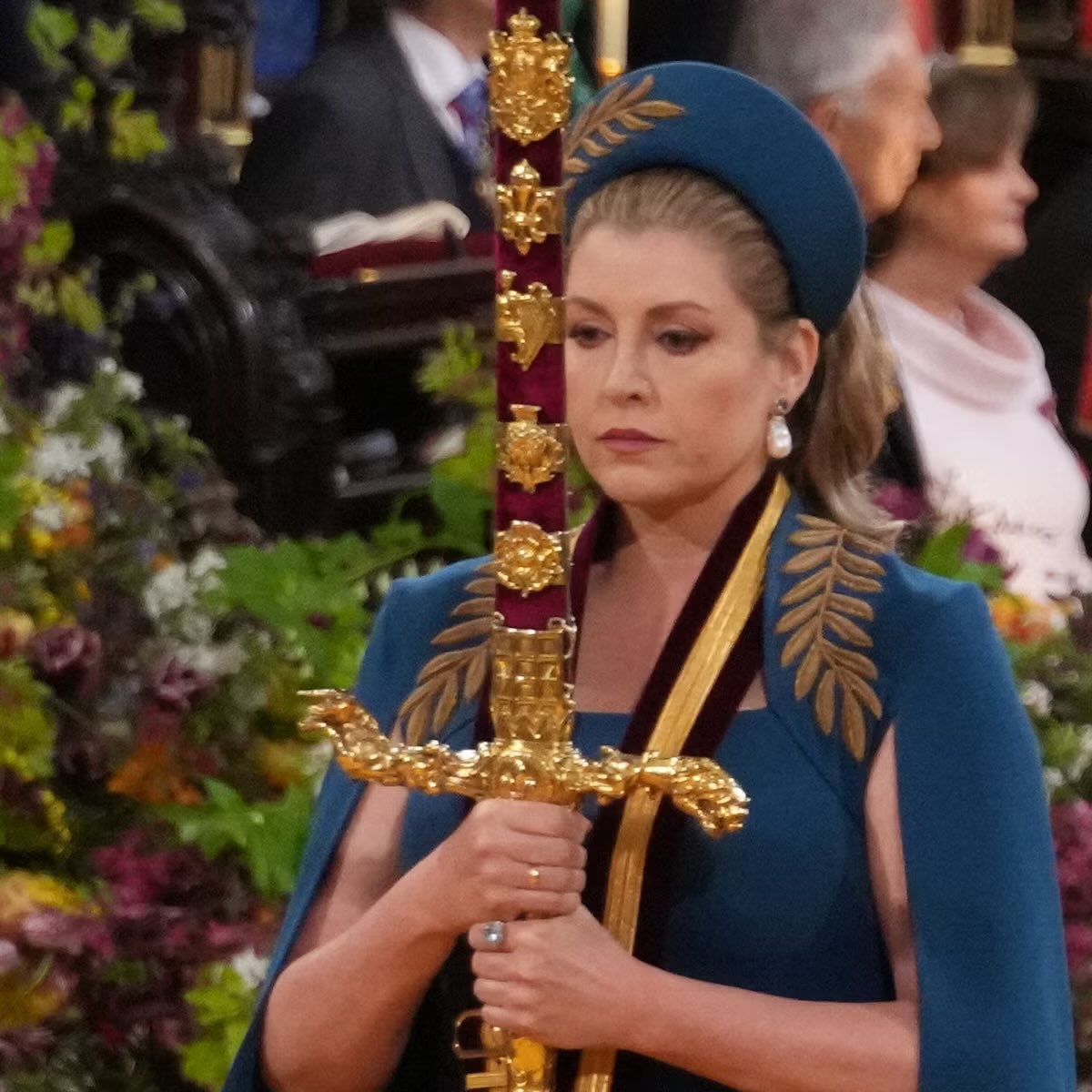 memorialdevice's tweet photo. 'Dame' Penny Mordaunt. For services to balancing a ceremonial sword. Nothing else. Zilch.

What a country. https://t.co/2ixTOPoSF9