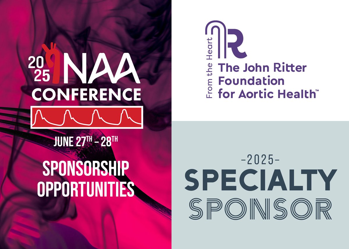 NAASociety's tweet image. Thank you to the @JohnRitterFdn for their Specialty Sponsorship of the 2025 NAA Conference. Join us, June 27-28th! naartery.org/naa-registrati…