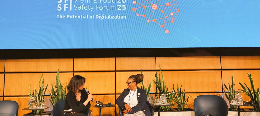 Issa wrap from the Vienna Food Safety Forum - a whole week of insightful dialogues &amp; presentations on the food safety potential of digitalization. It can be done, it is happening &amp; Africa is not left behind. #AI &amp; emerging technologies <a href="/UNIDO/">UNIDO</a> <a href="/NEPAD_Agency/">AUDA-NEPAD</a>