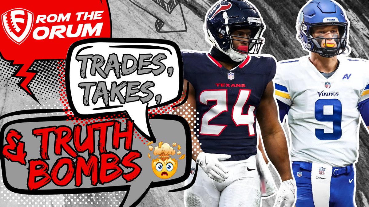 Fantasy Football Advice Network (@ffadvicenet) on Twitter photo You’ve probably heard of the 5 Ds of Dodgeball, but have you heard of the 3 Ts of From the Forum?
Join <a href="/TylerBradleyCP/">Tyler Bradley</a> and <a href="/joefrk/">Joe Frick</a> and guests <a href="/ChrisNallsNFL/">Chris Nalls</a> and Dave from End Zone Experts to hear their Trades, Takes, and Truth Bombs.
10/9c
📺👇🏼 You’ve probably heard of the 5 Ds of Dodgeball, but have you heard of the 3 Ts of From the Forum?
Join <a href="/TylerBradleyCP/">Tyler Bradley</a> and <a href="/joefrk/">Joe Frick</a> and guests <a href="/ChrisNallsNFL/">Chris Nalls</a> and Dave from End Zone Experts to hear their Trades, Takes, and Truth Bombs.
10/9c
📺👇🏼