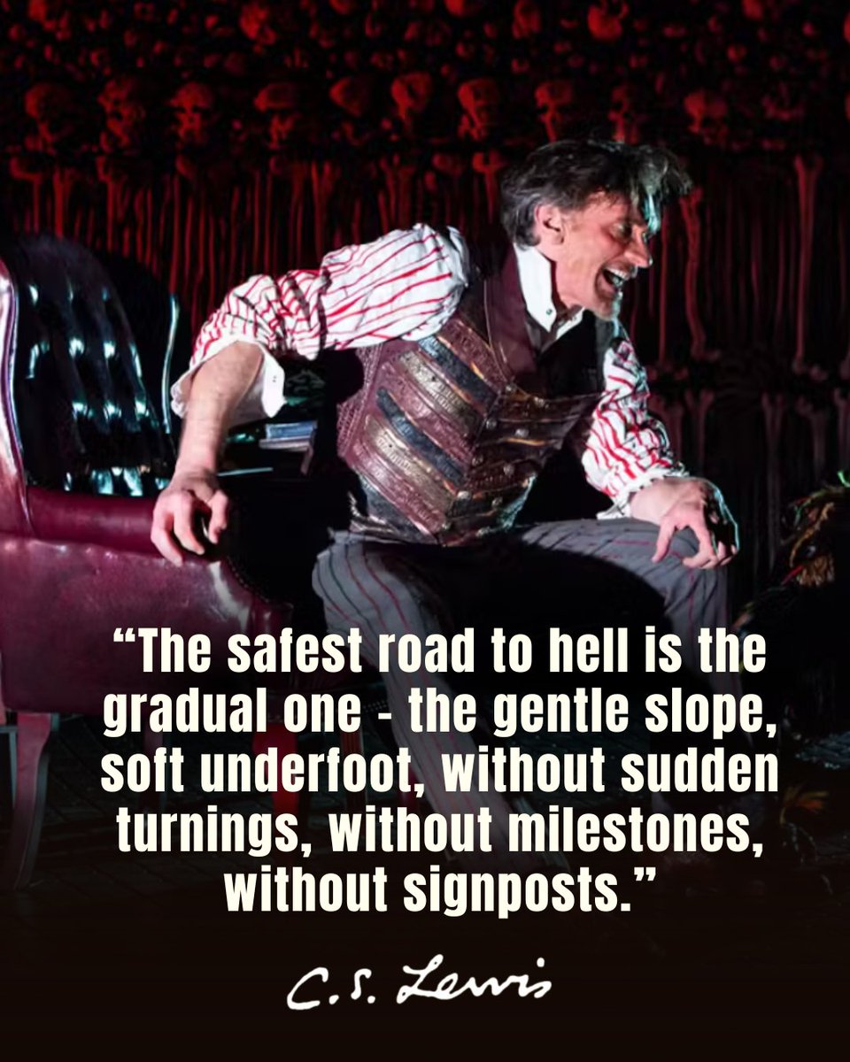 It doesn’t take a catastrophe to lose your way—just a slow drift and quiet compromise. THE SCREWTAPE LETTERS brings that unsettling truth to life with sharp humor and spiritual insight. Don’t miss this and unforgettable stage experience. Get tickets today! bit.ly/49IW0ei
