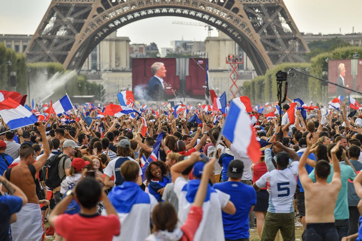 Il y a 7 ans jour pour jour avait lieu le lancement de la Coupe du Monde 2018 en Russie. 😍