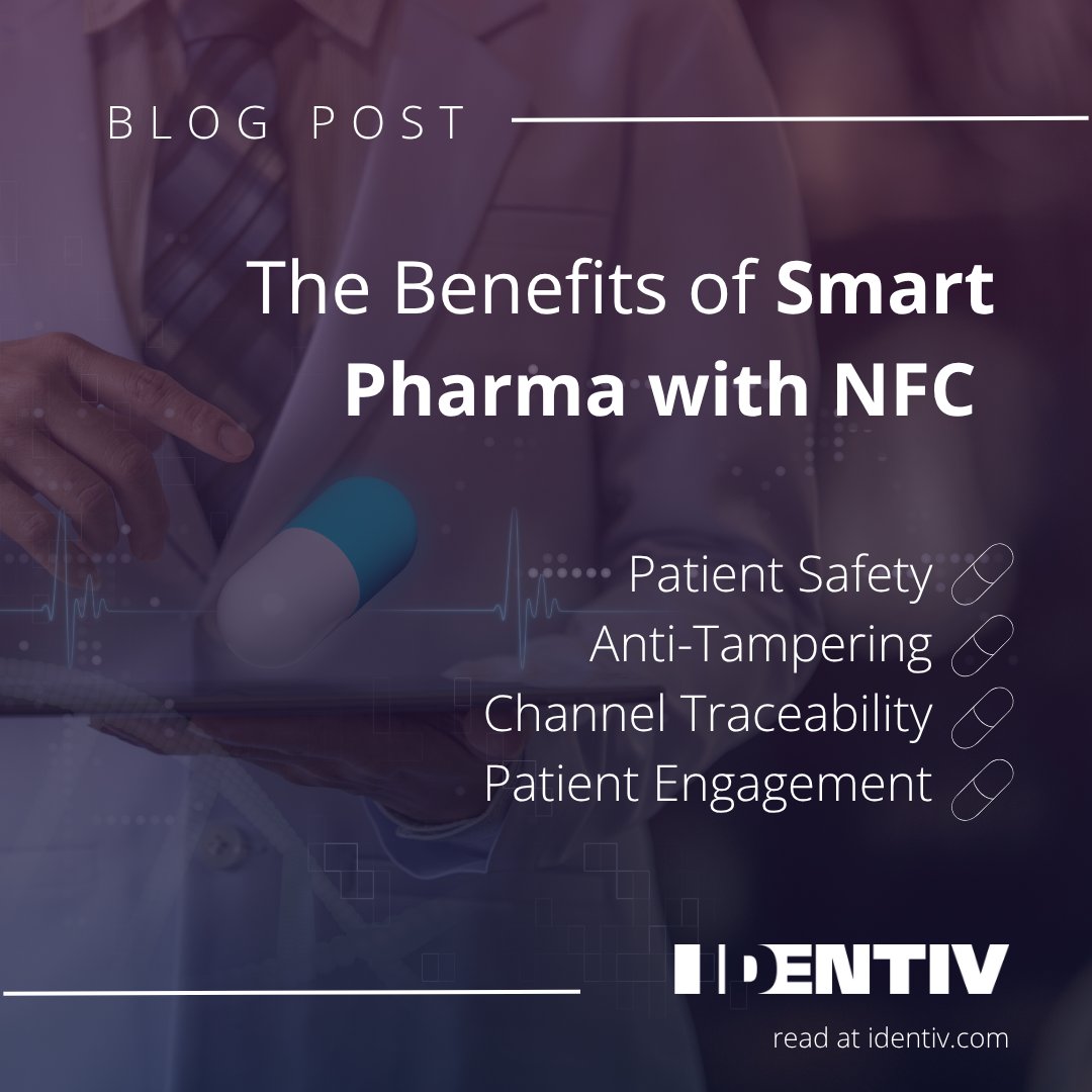 Pharma’s future is smart! 💊 

Identiv’s NFC solutions revolutionize drug delivery with secure product identification &amp; real-time data. 

Curious how NFC can transform your operations? Contact our experts: ow.ly/x1CU50W6IYE

#NFC #SmartPharma #Identiv