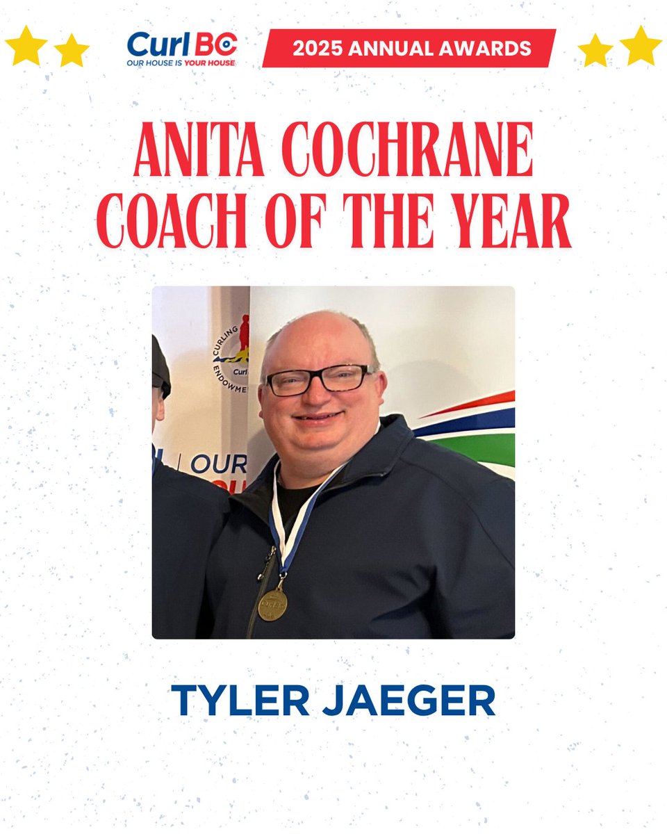 🌟 Great work, TYLER!

2024/25 Anita Cochrane Coach of the Year Award Co-Winner: Tyler Jaeger

#CurlBCAwards2025