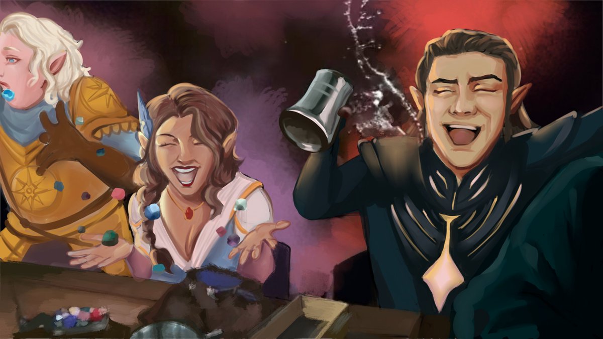 aslltronaut's tweet image. I drew three frames for this awesome project! I had so much fun &amp;lt;3 #CriticalRole