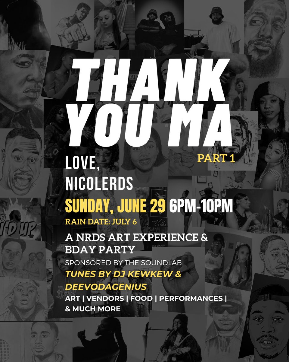 Question‼️
Before I post this on IG…
do yall like this flyer?