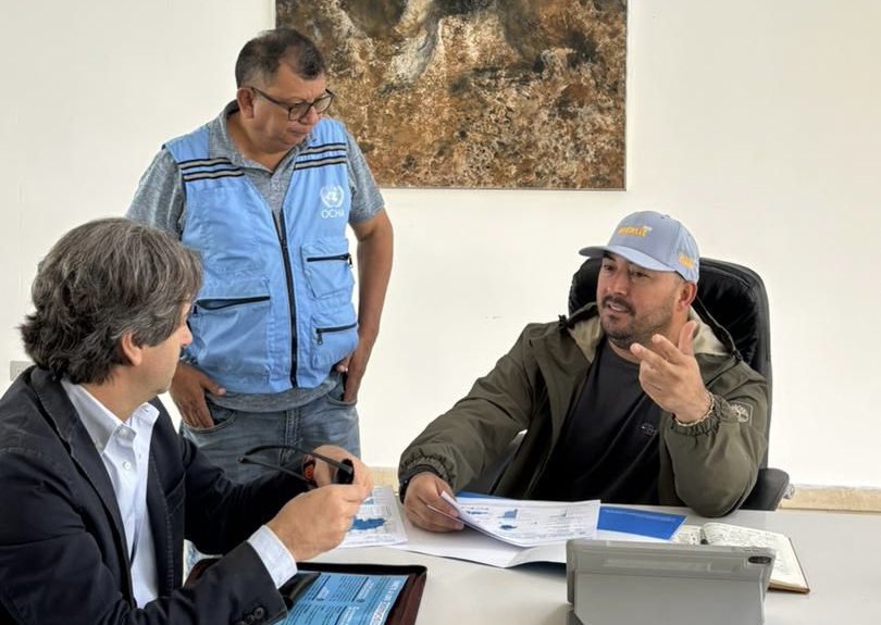 Gianluca Rampolla 🇺🇳 (@rampolla_un) on Twitter photo Nuestro quinto y último día de viaje concluyó con una reunión con el Secretario de Gobierno <a href="/AlonzoYanny/">yanny Alonzo</a> en la que le presentamos las principales líneas de trabajo del Foro Local de Coordinación en #Bolívar.
El Foro, compuesto por entidades de <a href="/onuvenezuela/">ONU Venezuela</a> y organizaciones de Nuestro quinto y último día de viaje concluyó con una reunión con el Secretario de Gobierno <a href="/AlonzoYanny/">yanny Alonzo</a> en la que le presentamos las principales líneas de trabajo del Foro Local de Coordinación en #Bolívar.
El Foro, compuesto por entidades de <a href="/onuvenezuela/">ONU Venezuela</a> y organizaciones de