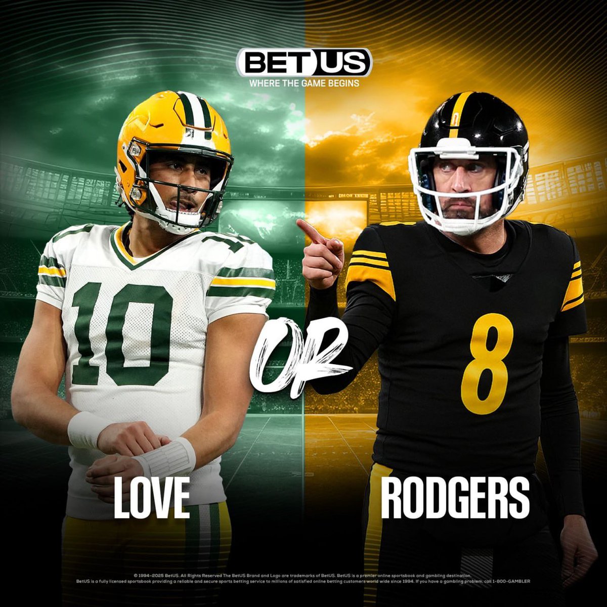 Who do you think will have the better season?

🔁 Packers’ QB Jordan Love
❤️ Steelers’ QB Aaron Rodgers