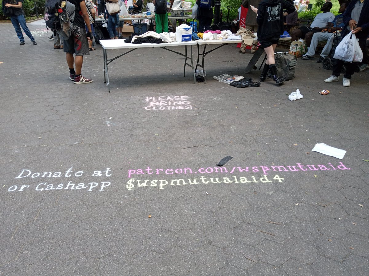 Happy fourth anniversary, <a href="/wspmutualaid/">WSP Mutual Aid</a>!

More cooks and donations are needed to keep this operation going in the future.

patreon.com/wspmutualaid
$wspmutualaid4